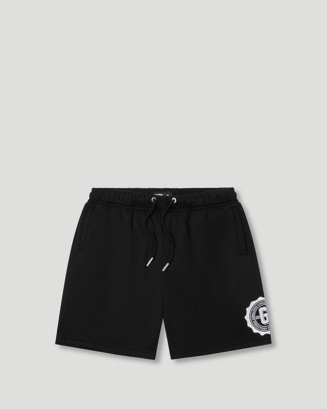 Geedup G Stamp Fleece Shorts Black Geedup G Stamp Fleece Shorts Black