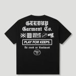 Geedup Garment Co. T-Shirt Black/White