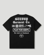 Geedup Garment Co. T-Shirt Black/White