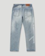 Geedup Handstyle Denim Pant Washed Blue
