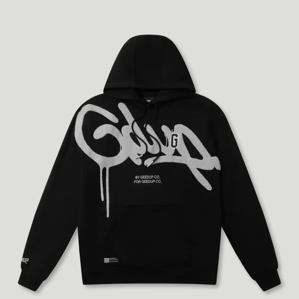 Geedup Handstyle G Hoodie Black/Light Grey