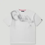 Geedup Handstyle Halftone T-Shirt White/Grey