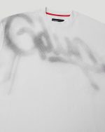 Geedup Handstyle Halftone T-Shirt White/Grey