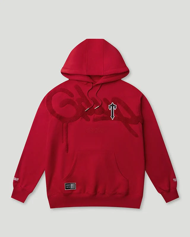 Geedup Handstyle x Irongate T Hoodie Red Geedup Handstyle x Irongate T Hoodie Red