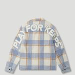 Geedup PFK Flannel Jacket Light Blue/Cream/White
