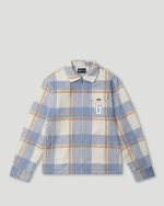 Geedup PFK Flannel Jacket Light Blue/Cream/White