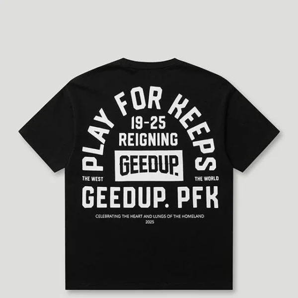 Geedup PFK W.S T-Shirt Black/White