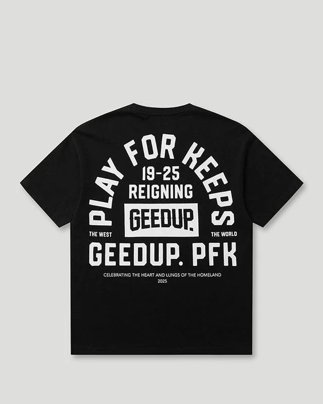 Geedup PFK W.S T-Shirt Black/White Geedup PFK W.S T-Shirt Black/White