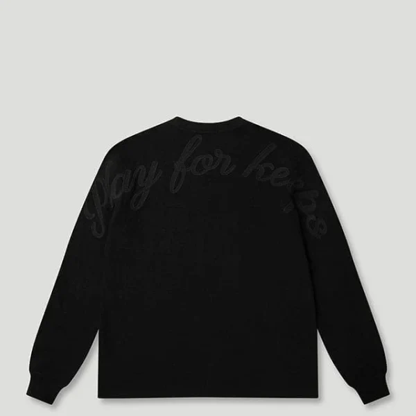Geedup PFK Waffle Longsleeve T-Shirt Black