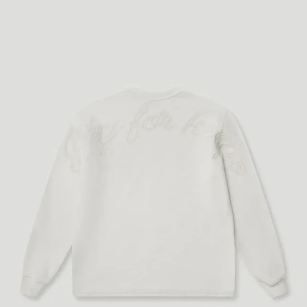 Geedup PFK Waffle Longsleeve T-Shirt White