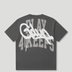 Geedup Play 4 Keeps T-Shirt Charcoal/White