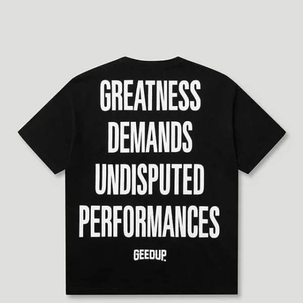 Geedup Stack T-Shirt Black