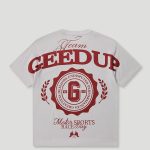 Geedup Team Geedup T-Shirt Ice Grey/Red