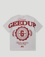Geedup Team Geedup T-Shirt Ice Grey/Red