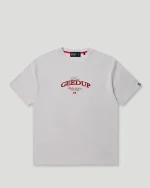 Geedup Team Geedup T-Shirt Ice Grey/Red