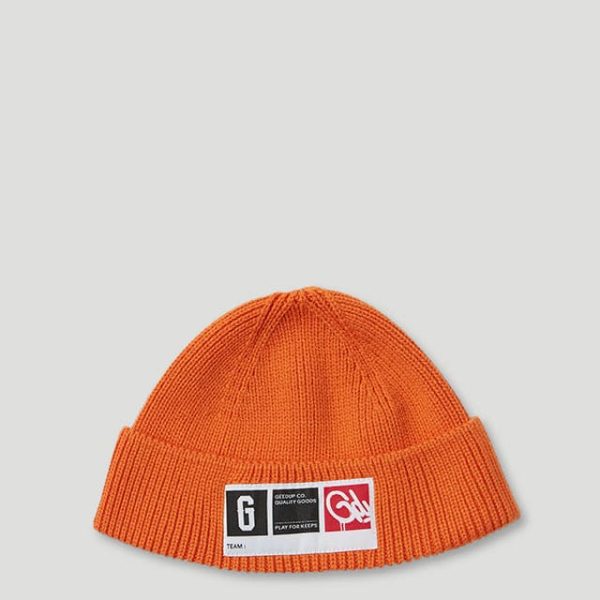 Geedup Team Label Beanie Orange