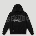 Geedup Team Logo Cursive Hoodie Black/Grey