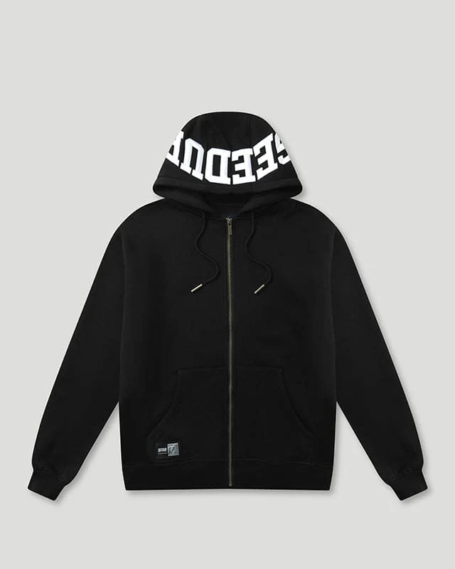 Geedup Team Logo Hooded Jacket Black Geedup Team Logo Hooded Jacket Black