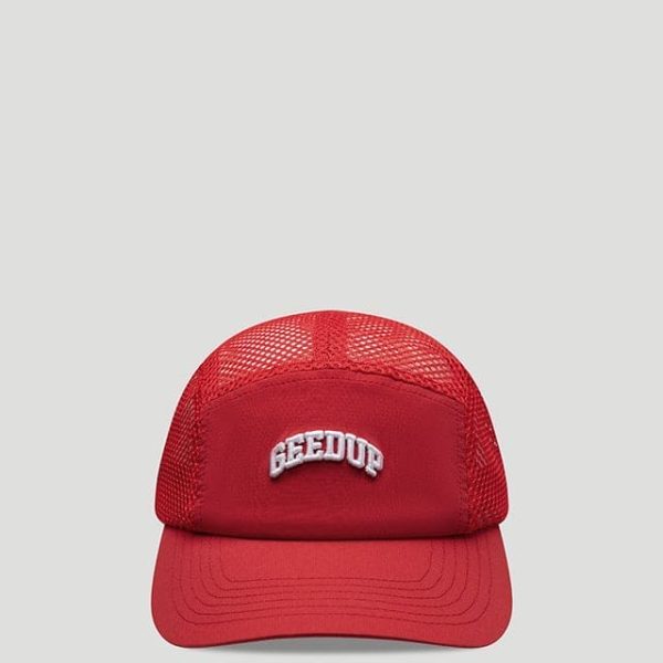 Geedup Team Logo Mesh Hat Red