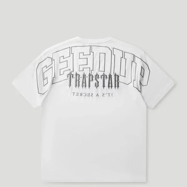 Geedup Team Logo x Trapstar Irongate T-Shirt White