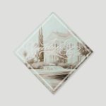 Geedup x C.D.G Silk Scarf Pastel Mint
