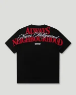 Geedup Always Neighbourhood Tee - Black/Red