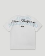 Geedup Always Neighbourhood Tee - White/Baby Blue