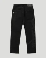 Geedup Handstyle Denim Pant Washed Black