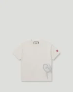 Geedup Handstyle Logo Knitted Lil Don Tee Cream/Grey