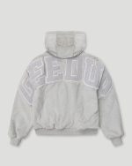 Geedup Handstyle Team Logo Reversible Leather/Faux Fur Jacket