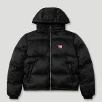 Geedup Mono Jacquard Duck Down Jacket Black