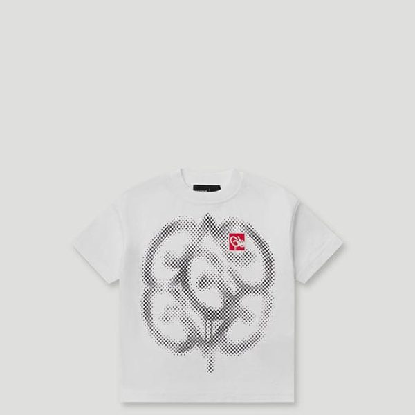 Geedup Mono Logo Lil Don Tee White