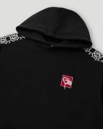 Geedup Mono Logo Tape Hoodie Black