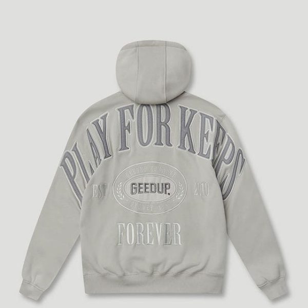 Geedup PFK Company Hoodie Tonal Nardo Grey