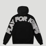 Geedup PLAY FOR KEEPS O/S Hoodie Black/Grey