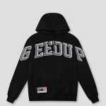 Geedup Team Logo 3D Hoodie Black/Grey