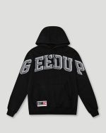 Geedup Team Logo 3D Hoodie Black/Grey