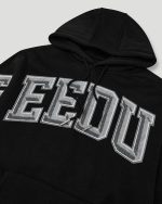 Geedup Team Logo 3D Hoodie Black/Grey