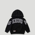 Geedup Team Logo 3D Hoodie Lil Don Black/Grey
