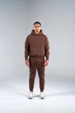 Generals Classic Fit Raglan Hoodie Chestnut