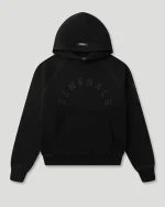 Generals Classic Fit Raglan Hoodie Jet Black