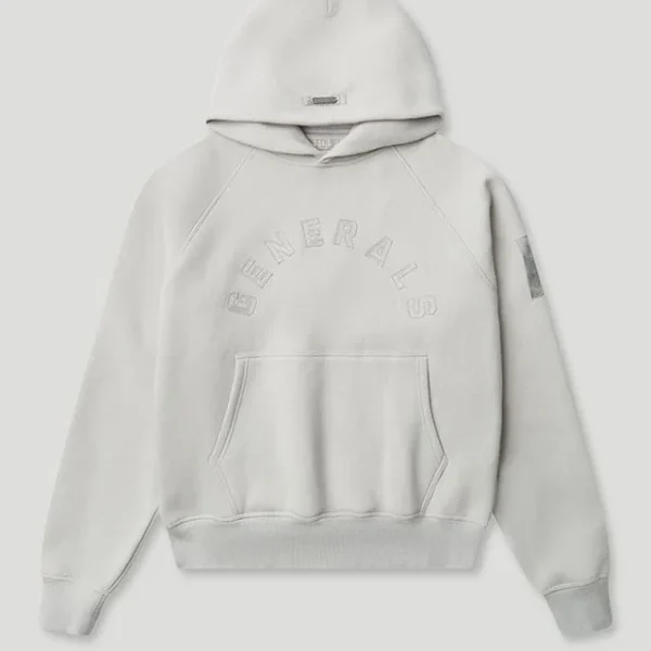 Generals Classic Fit Raglan Hoodie Nimbus Cloud
