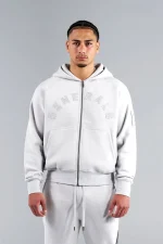 Generals Classic Fit Raglan Zip Hoodie Nimbus Cloud