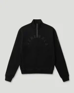 Generals Classic Qtr Zip Jet Black