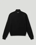 Generals Classic Qtr Zip Jet Black