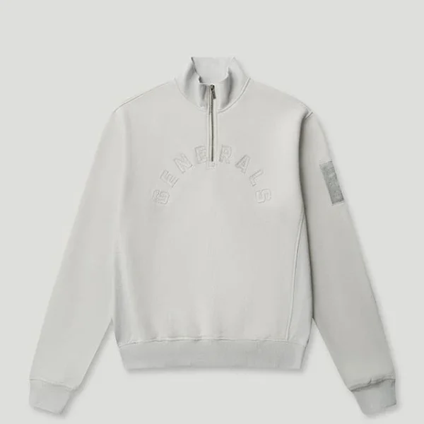Generals Classic Qtr Zip Nimbus Cloud