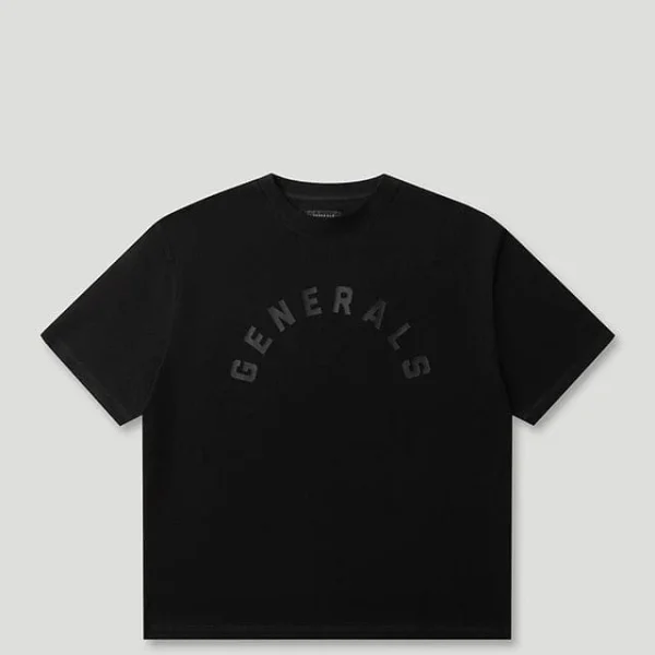 Generals Oversize T-Shirt Jet Black