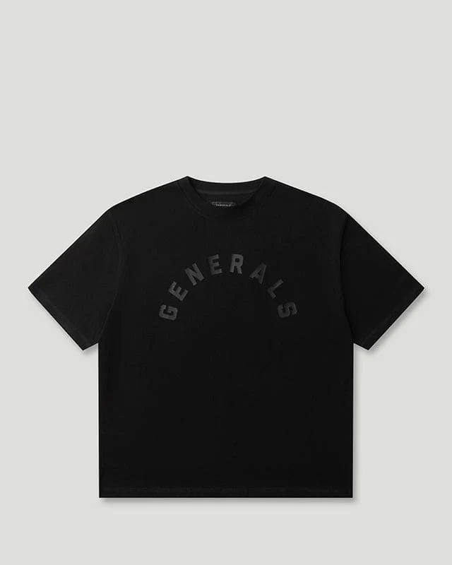 Generals Oversize T-Shirt Jet Black Generals Oversize T-Shirt Jet Black