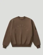 Generals Oversized Crewneck Chestnut