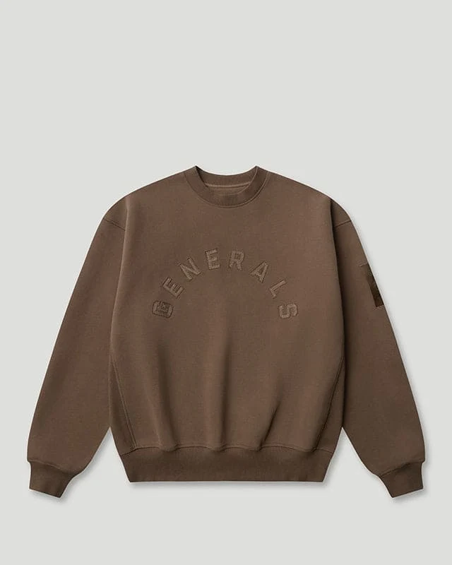 Generals Oversized Crewneck Chestnut Generals Oversized Crewneck Chestnut